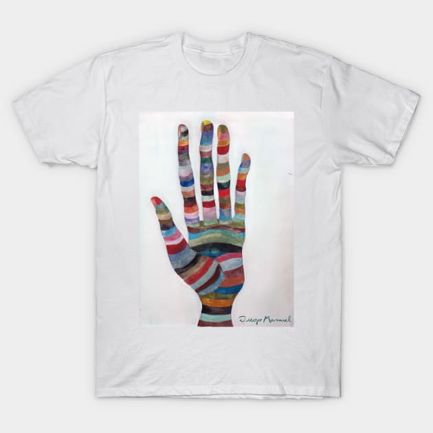 The hand 3 T-Shirt by diegomanuel